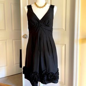Classy Black V-Neck Dress
